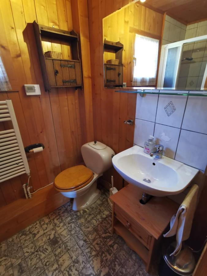 Chalet Traditionnel Avec Jacuzzi Exterieur Bex